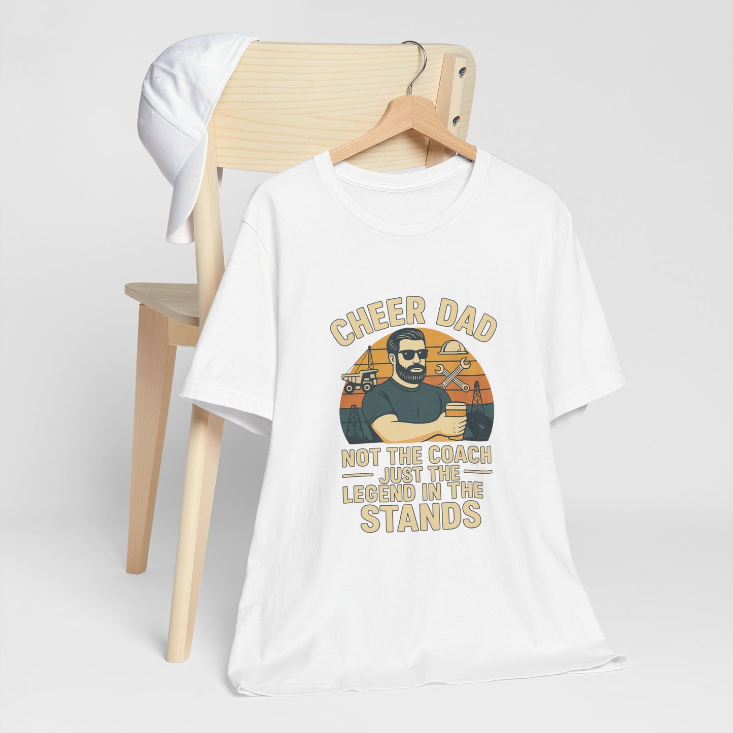 π Cheer Dad Shirt β Legend in the Stands Tee