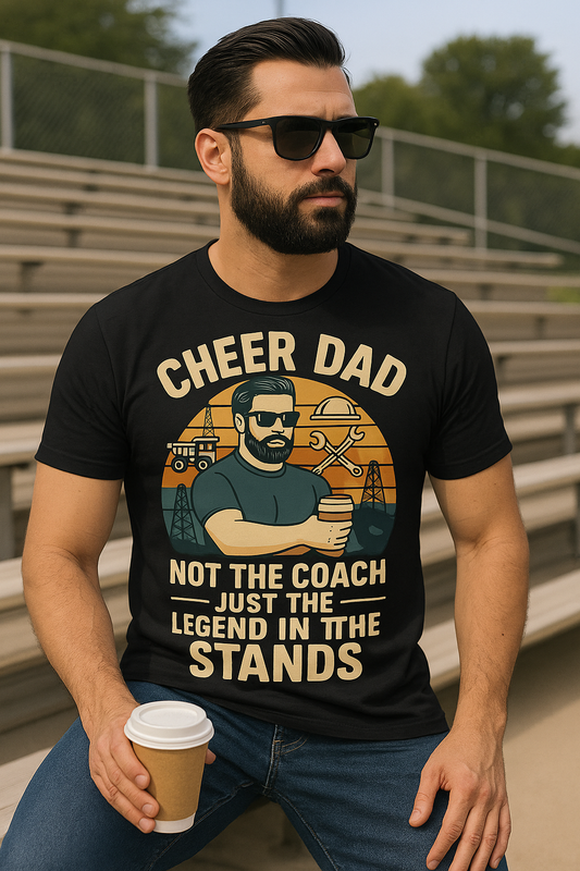 👉 Cheer Dad Shirt – Legend in the Stands Tee