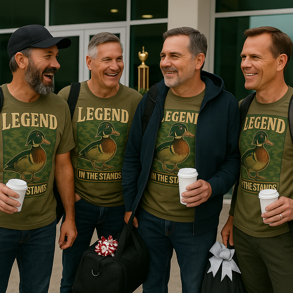 👉 Cheer Dad Shirt – Woods & Water "Legend in the Stands" Tee