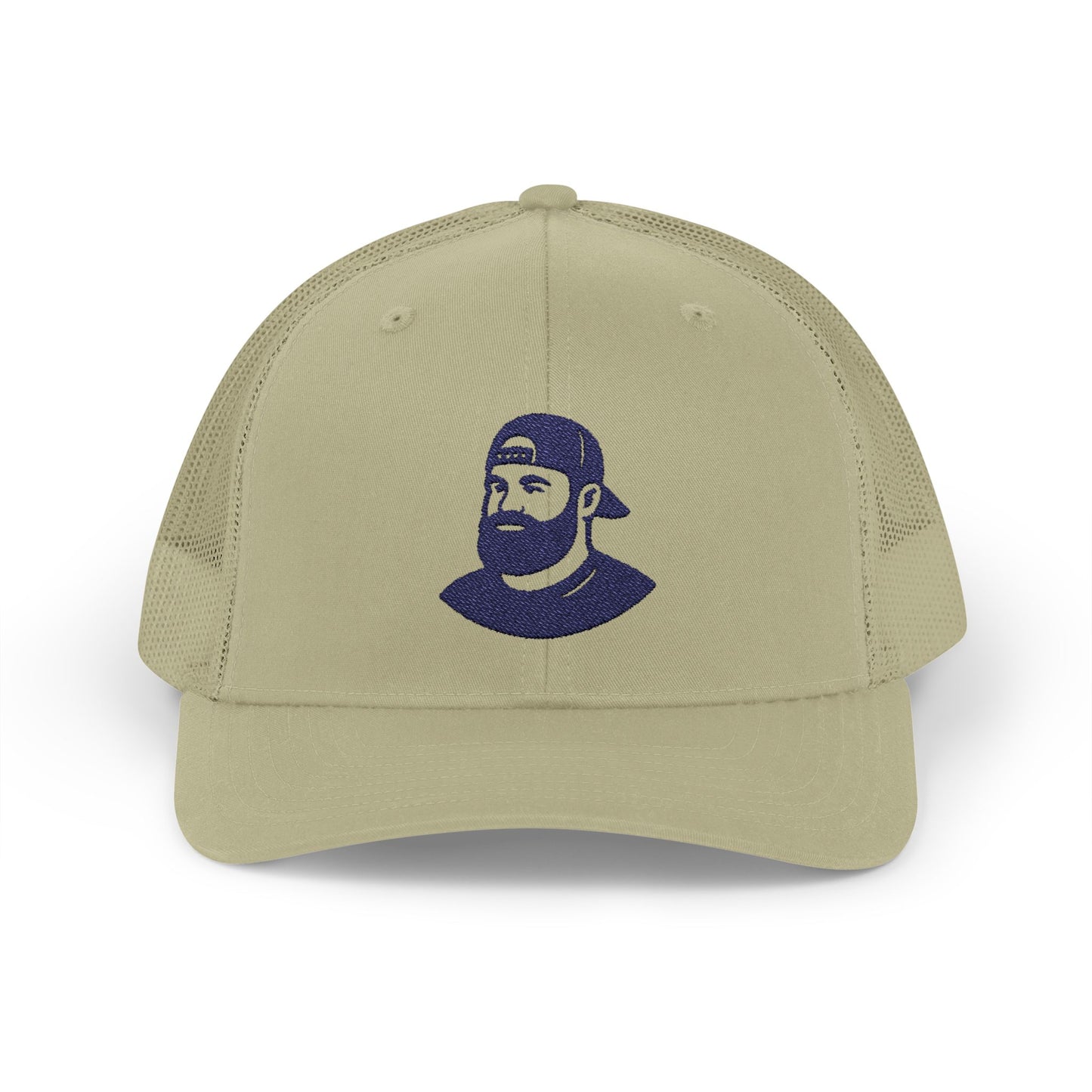 👉 Cheer Dad Hat - Bearded Man Logo Trucker Hat