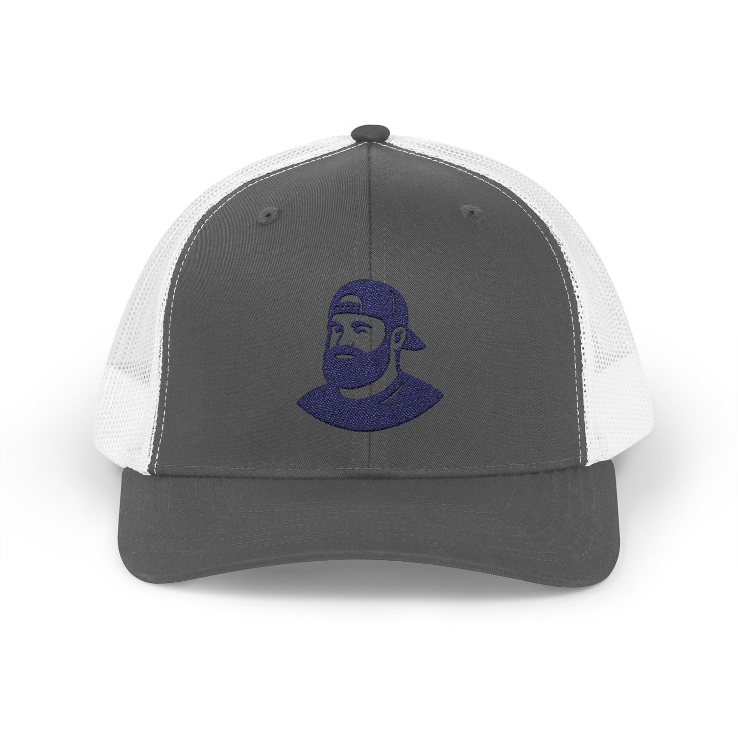👉 Cheer Dad Hat - Bearded Man Logo Trucker Hat