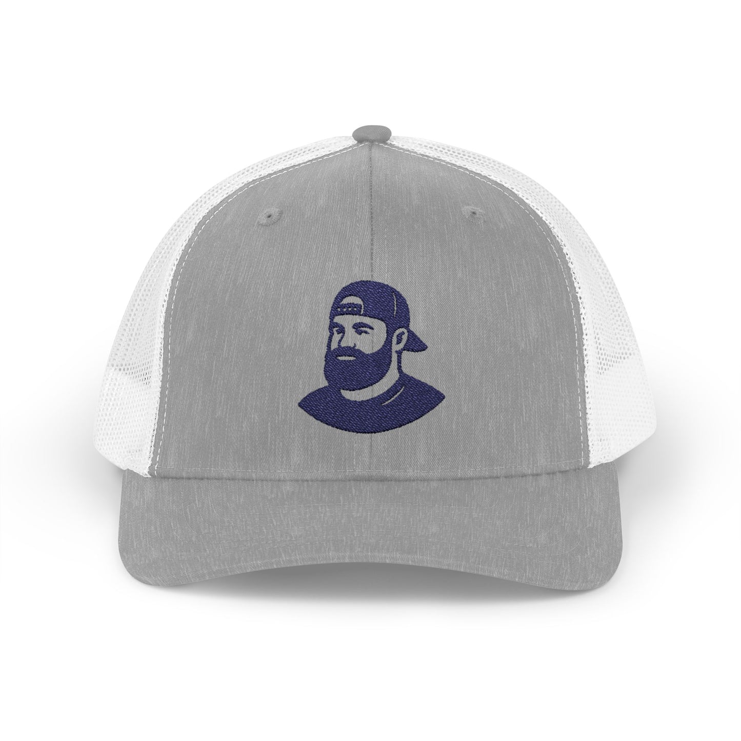 👉 Cheer Dad Hat - Bearded Man Logo Trucker Hat