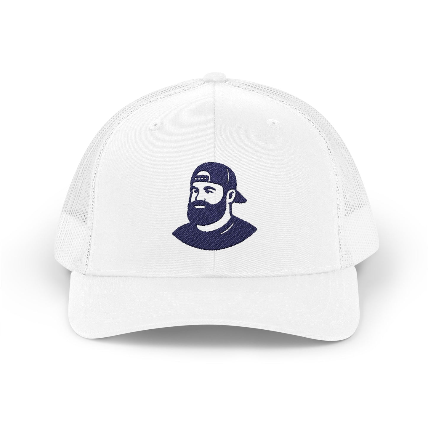 👉 Cheer Dad Hat - Bearded Man Logo Trucker Hat